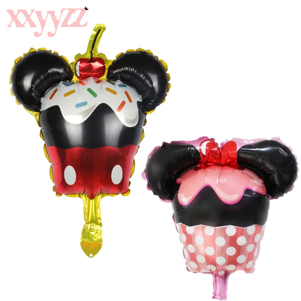 

Mickey Minnie Balloon Mini Headwear Foil Balloon Baby Birthday Party