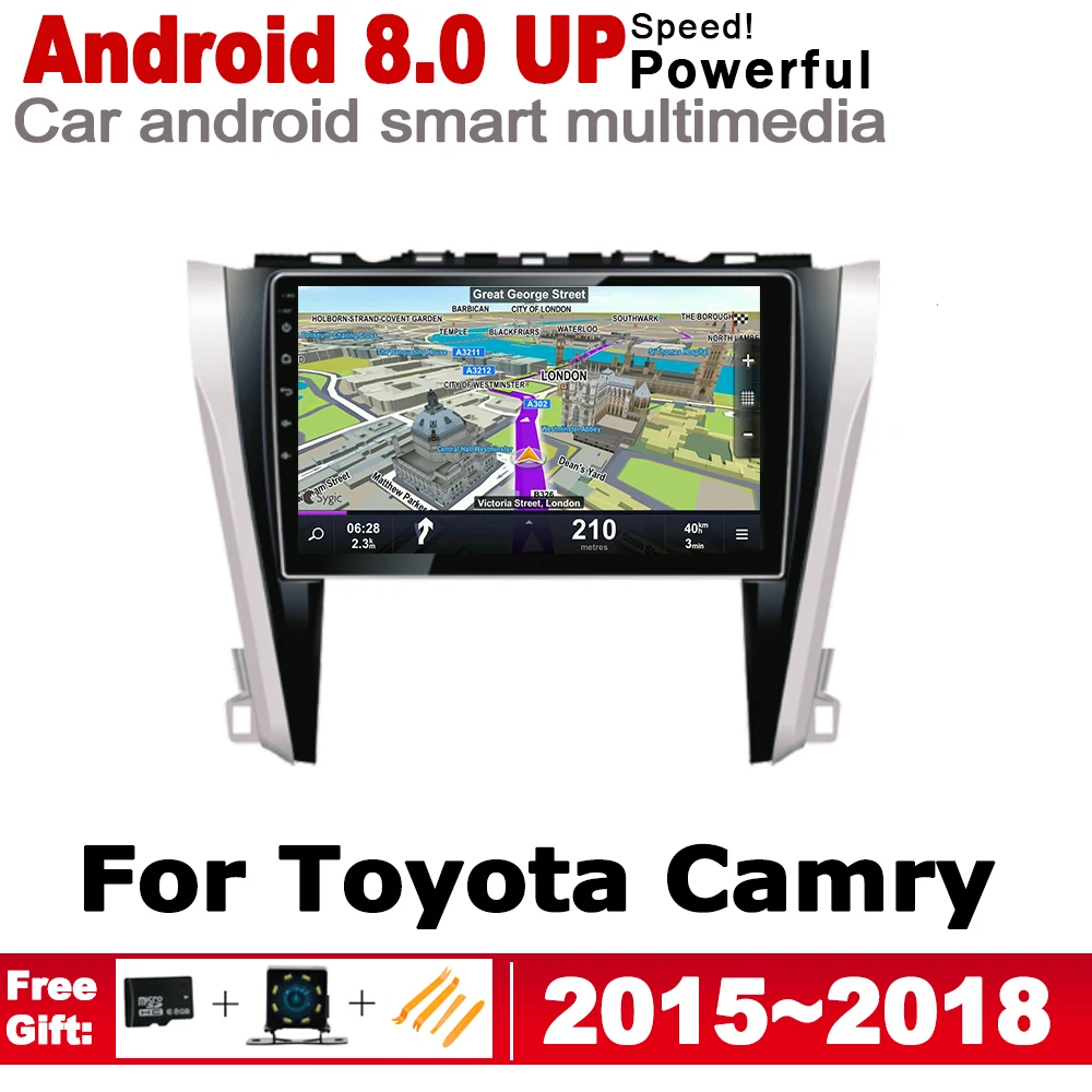 

ZaiXi HD IPS Screen DSP Stereo Android Car DVD GPS Navi Map For Toyota Camry 2015~2018 2 DIN multimedia player radio WiFi system