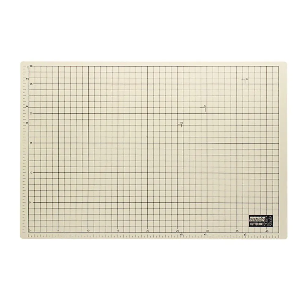 

Double Side A3 Cutting Mat Self Healing Craft Cutting Pad Cushion Plate Tool 45x30cm Sewing Cutting Board PVC Rectangle