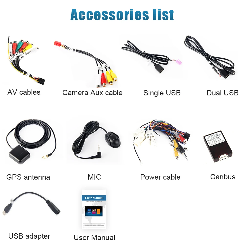 Clearance Dasaita 10.2" Android 9.0 Car GPS Player Navi for Toyota Camry 2012-2014 USA&Mid-East Version with 2G+16G Quad Core Stereo Radio 5
