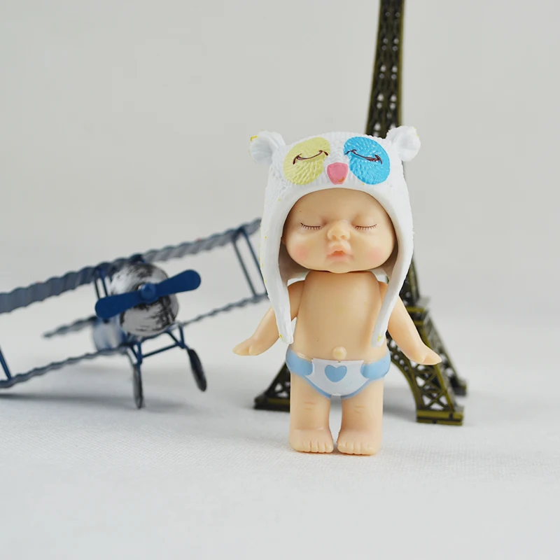 1-STKS-Willekeurige-levering-Slapen-Baby-Poppen-Actie-figuren-Pop-Kids-Gift-Kerstcadeaus-pvc-figure-model (2)