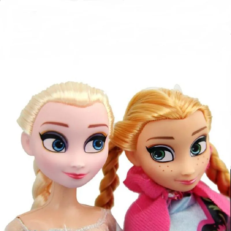 Disney Series Frozen Snow Queen Anna Elsa Princess Cartoon Doll Character Action Model Toy Child Girl Birthday Gift Toy Disney Series Frozen Snow Queen Anna Elsa Princess Cartoon Doll Character Action Model Toy Child Girl Birthday Gift Toy
