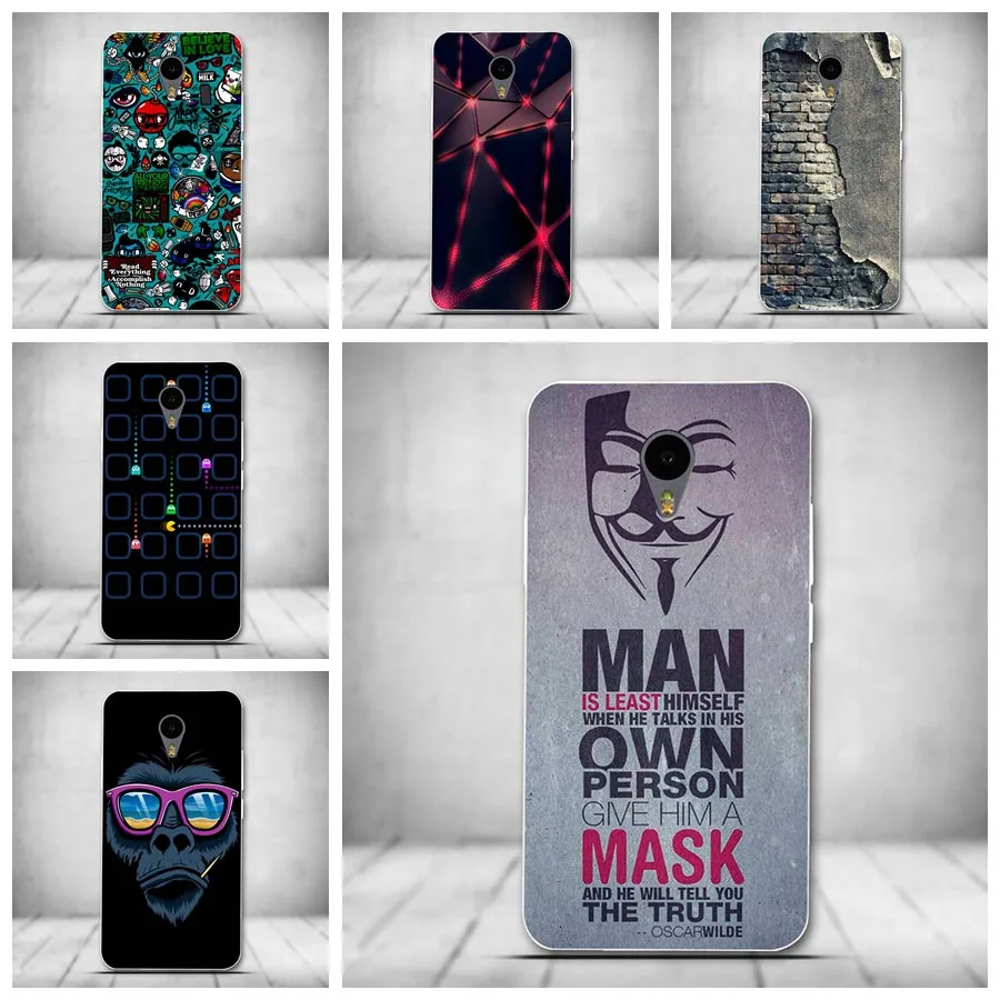 

Fashion Cool Soft Case For Meizu M2 Note Cover Phone Case Silicone TPU Back Cover Phone Cases For Meizu M 2 Note Case 5.5