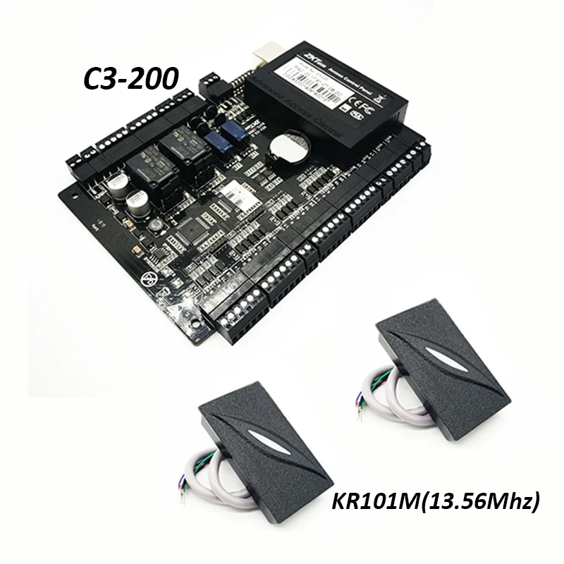 ZK C3 200 Tcp/Ip rfid карта система контроля доступа двухдверный контроллер системы