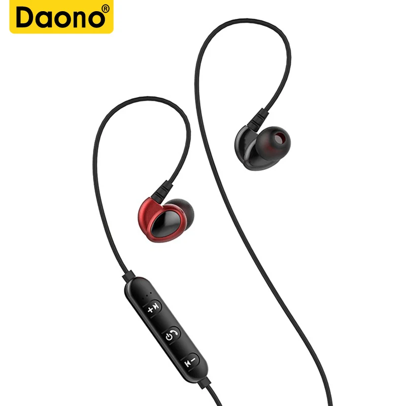 

DAONO T2 Wireless Bluetooth earphone in ear Headset Sport magnetic earpiece with microphone bluetooth earbuds for mobile phone