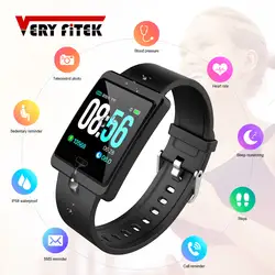 VERYFiTEK Y13 Смарт-часы кровяное давление монитор сердечного ритма IP68 фитнес-браслет мужские женские умные часы для IOS Android