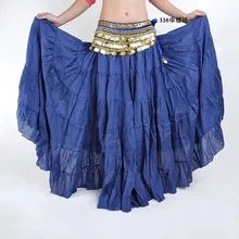 270 градусов Горячая Мода племенная богемная длинная юбка качели цыганские юбки для женщин танец живота бальный костюм полный круг платье
