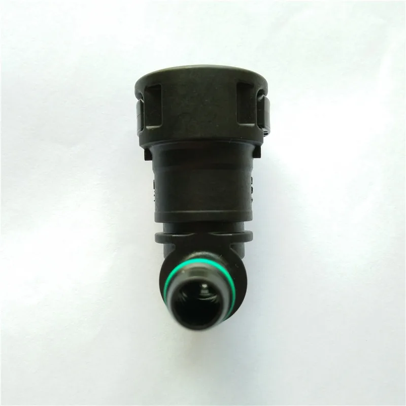 11.8mm-ID8 90 градусов sae пластиковые авто Топливопровод быстрый разъем Топливопровод фитинги излучающих излучают трубы разъем