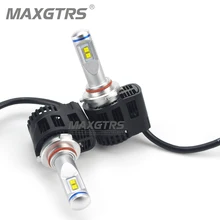 Best Price 9006 HB4 Auto Car Headlights Lumileds Chips Fog Bulb 12V 24V DC Pure White Canbus LED Car Light Source 10400LM 110W