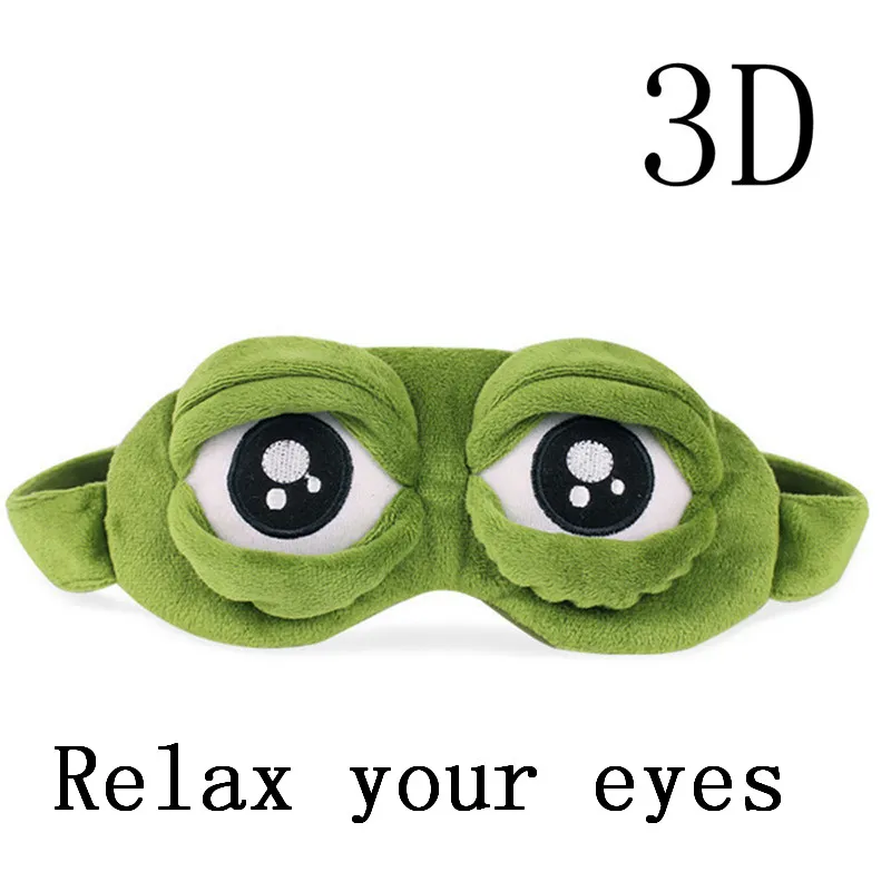 Лидер продаж милая маска для глаз мужчин и женщин 3D сна забавный подарок аниме