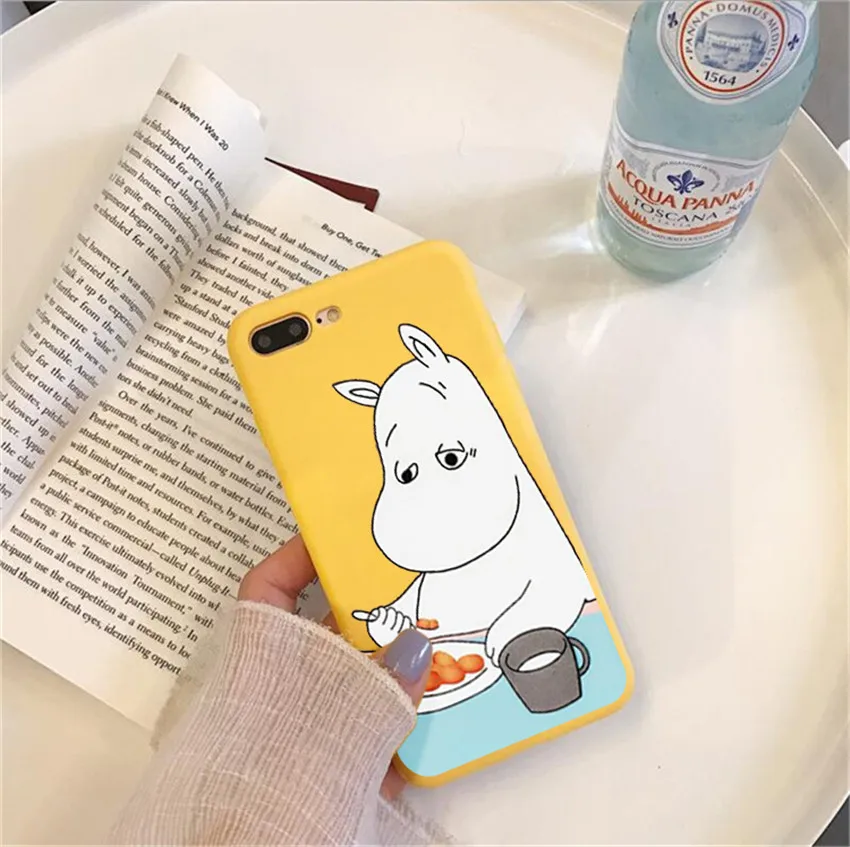 Цветной милый чехол angry hippo для iPhone X 7 Plus XS 10 силиконовый телефона 6S 8 6 Max XR