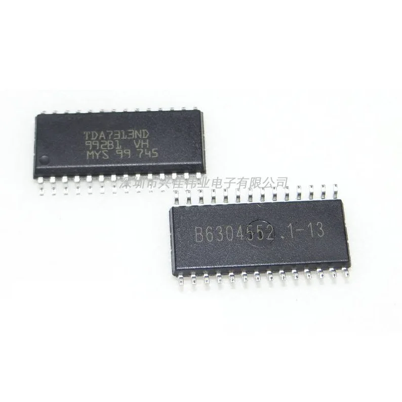 TDA7313 TDA7313ND SOP 28 Digital Stereo Audio Control IC-in Integrated ...