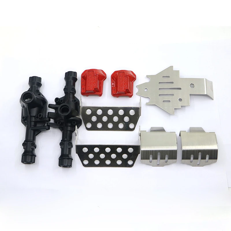 

Armor Suit Metal Axle Housing Corrugated Box Cover Parts For Traxxas TRX4 1:10 Simulated Climbing Car