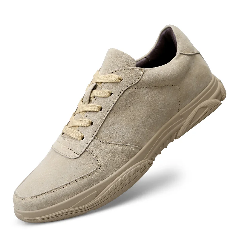 Genuine Leather Men Shoes casual Summer fashion Breathable Soft Retro Men's Flats Men moccasins Shoes Fashion Sneakers