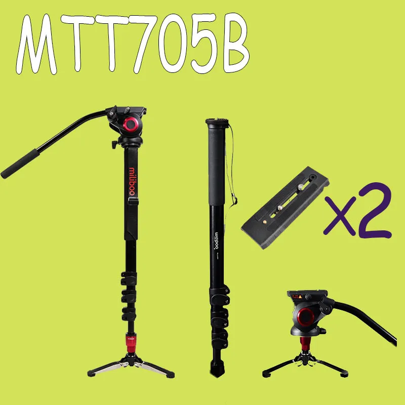 

miliboo MTT705B Carbon Fiber Portable Head Camera Monopod Professional Video Tripod