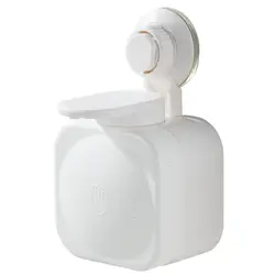 Вакуумная присоска диспенсер для мыла настенный дырокол для ванной кухни мытье посуды жидкий лосьон для рук и шампунь Sho #8