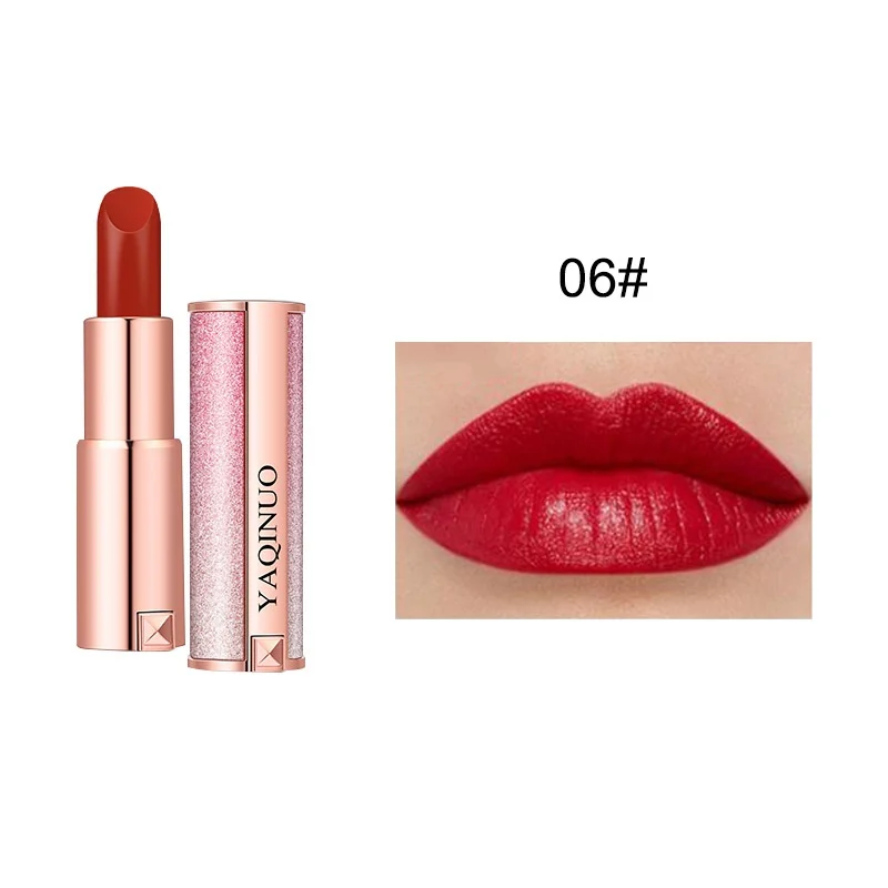 2019 1PC Moisturizing Waterproof Makeup Cosmetics tools High Quality Starlight Lipstick Long Lasting Non-marking Lip stick