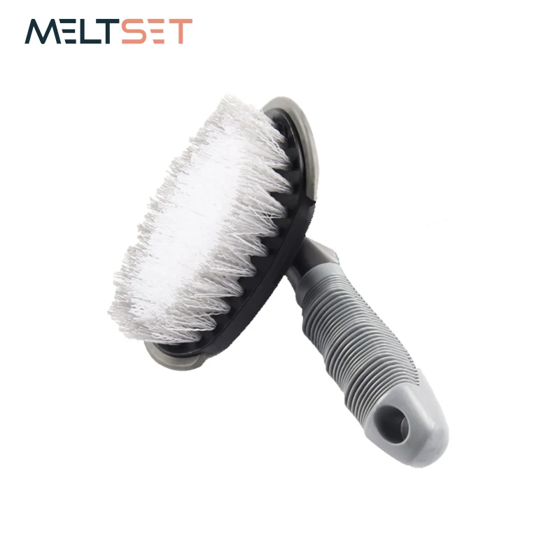 

Car Wheel Brush Plastic Handle Vehicle Cleaning Brush Wheel Rims Tire Washing Brush Auto Scrub Brush Car Wash Sponges Tools