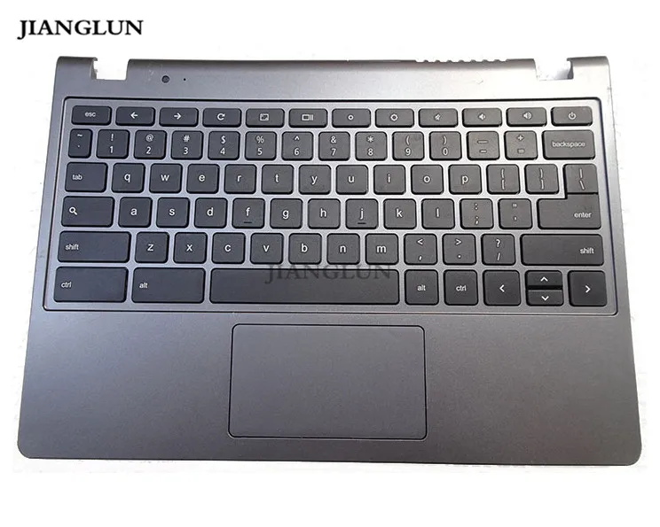 

JIANGLUN Used For Acer Chromebook C720 C720P Palmrest with US Keyboard Touchpad Assembly