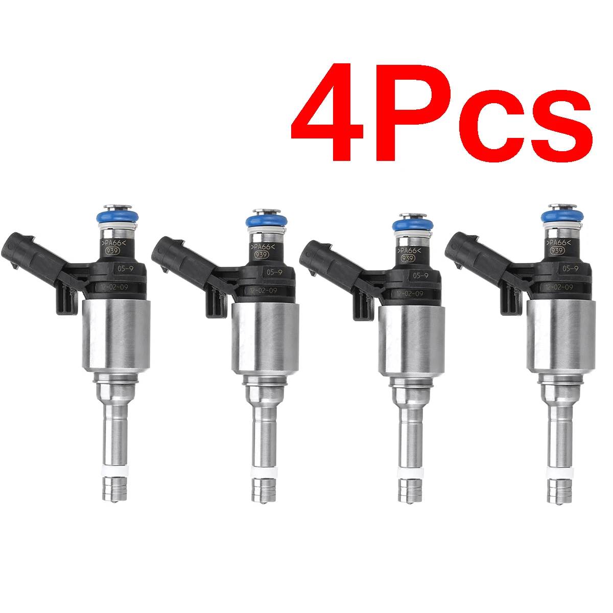 Металлический топливный инжектор для Bosch/Audi Passat/Volkswagen 06H906036H 06H906036G 1,8 T Gen автозапчасти 8,7x4,4 см - Цвет: 4Pcs Fuel Injectors
