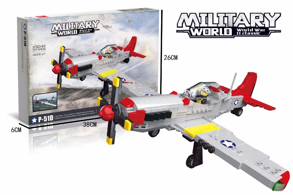 Мировая война летающий тигр истребитель строительный блок воздушные силы фигурки P40 spitfire ar196 F4U bf109 pt17 p510 p47 Модель Коллекция игрушек