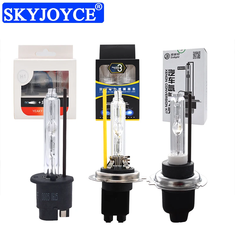 SKYJOYCE Оригинальная лампа для автомобильных фар 35 Вт Yeaky Cnlight HeartRay HID 4300K 4500K 5500K 6500K