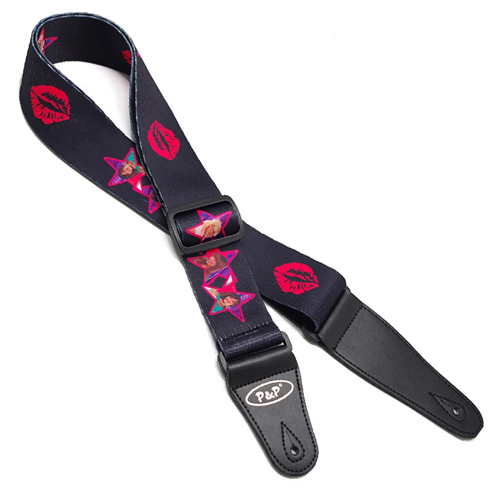 Tali Gitar Mimpi Ciuman Gitar Listrik Akustik Gitar Folk Gitar Bass  Tali|Guitar Strap|Bass Strapbass Guitar Strap - Aliexpress