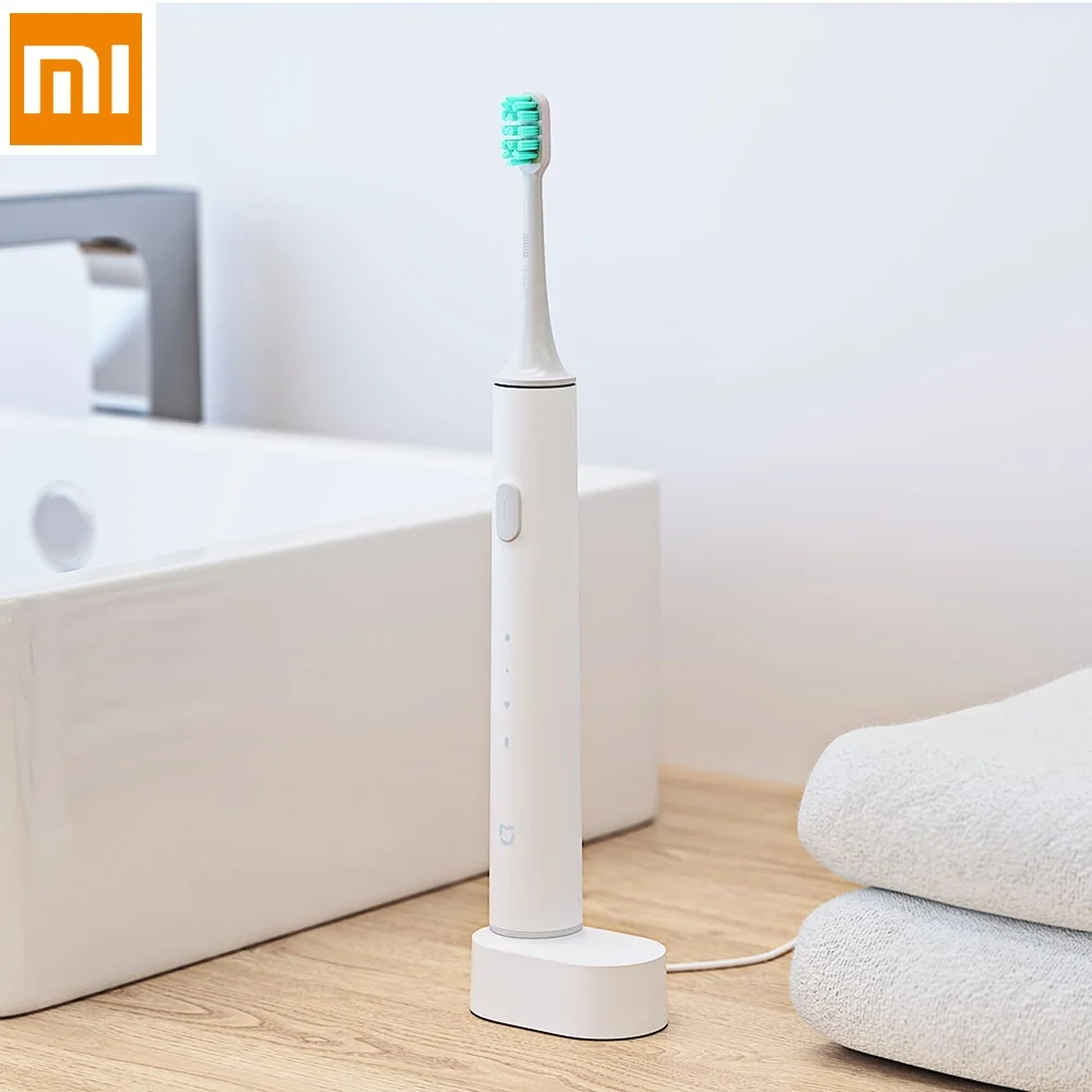 Оригинальный Xiaomi Зубная щётка mijia Smart Sonic Электрический teethbrush Беспроводной зарядки Водонепроницаемый Электрические зубные щётки