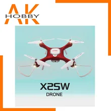 Syma X25W оптический поток RC Дрон с Wi-Fi FPV Регулируемый 720P камера позиционирования высота удержания Квадрокоптер RC игрушки RC вертолет