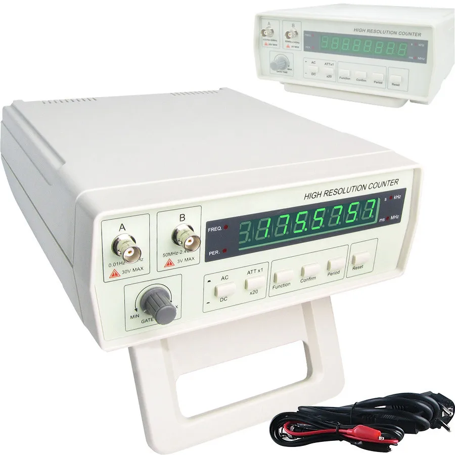 Frequency Meter Counter cymometer antenna analyzer radio New 100% original Victor VC3165 0.01-2.4GHz RF Meter English panel 1