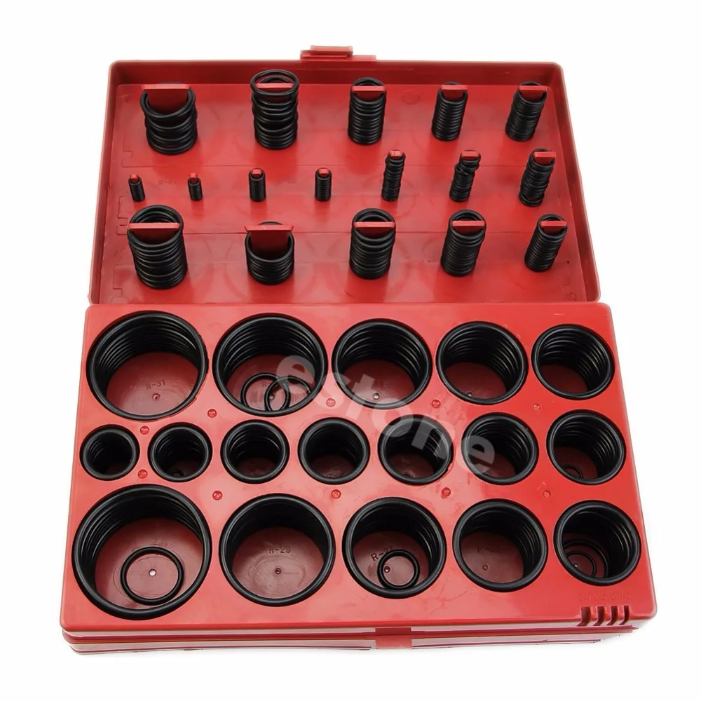 Universal 419 pcs O-Ring Assortment Kit Metric Automotive Mechanics