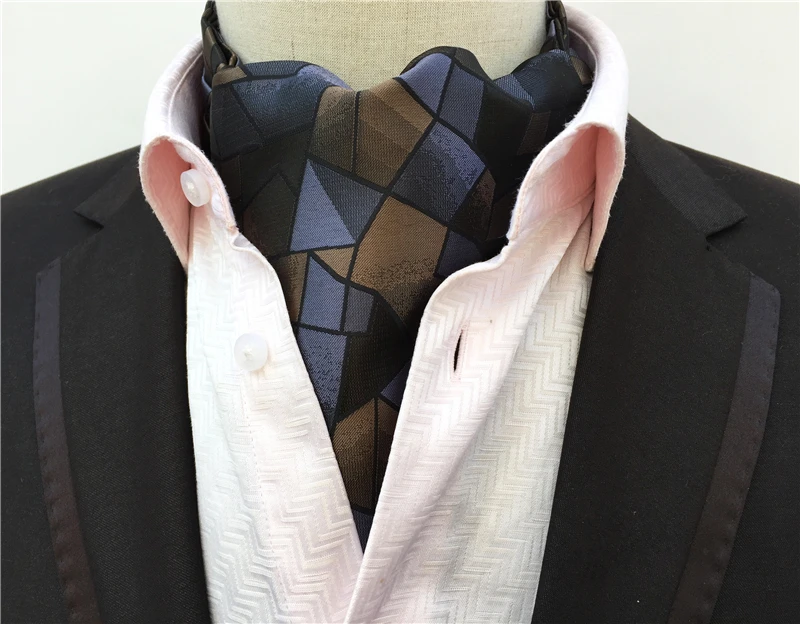 2 шт./компл. уникальный Для мужчин формальные шарф установить личность геометрический пледы шарфы с карманом квадратные, чтобы