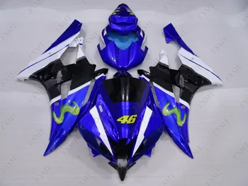 

Fairings for YZFR6 2006 - 2007 06 Blue Black for MOVISTAR Plastic Fairings YZF600 R6 07 Abs Fairing YZF600 R6 2006