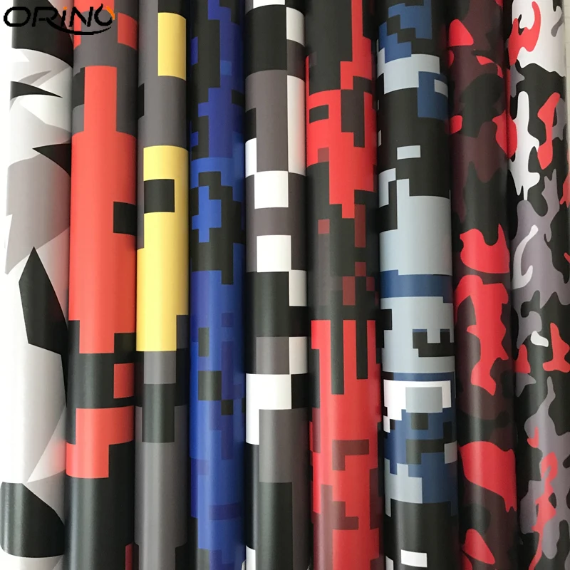 

50x300CM Digital Camouflage Printed Vinyl Wrapping Motorcycle Scooter Sticker Wrap Car DIY Styling Camo Film Sheet