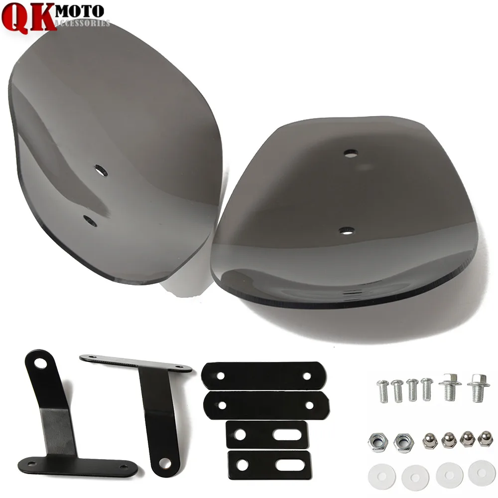 

R QIANKONG Windshield Hand Guards Protector Cold Wind Deflector Shield For Benelli bn600 bn300 BN 300 600 TnT 899 TNT Sport 1130
