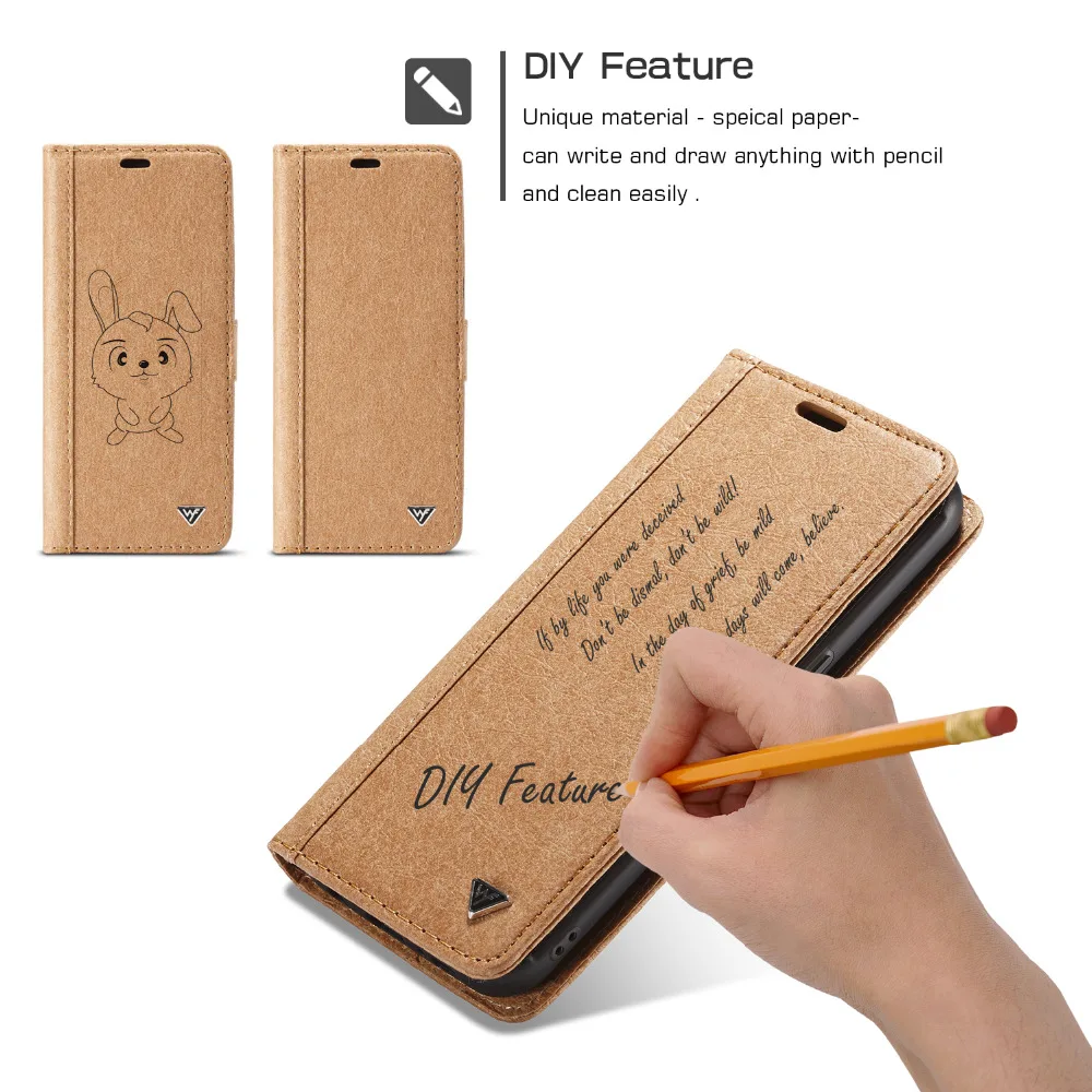 Flip Cover For Samsung Galaxy S8 Plus S8+ DIY Leather Wallet Cases Bag With Card Slots&amp&ampMoney Pocket Detachable Cellphone Shell |