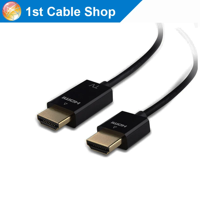 Ультра тонкий кабель HDMI Active с RedMere Технология 4 К x 2 К Ethernet для установки 6ft 1,8 м