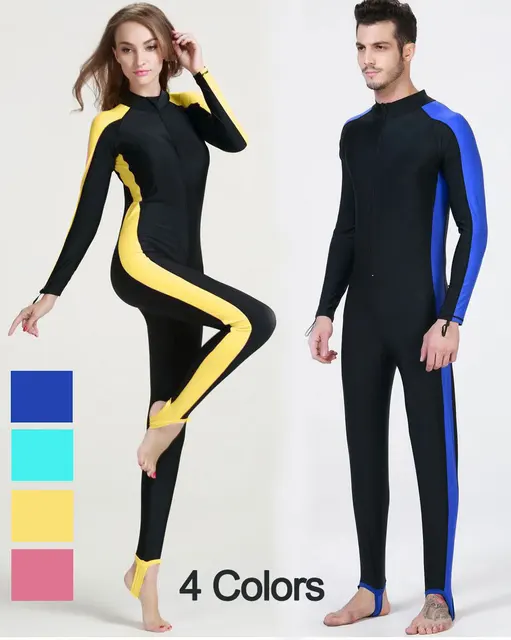 Lycra Wetsuits Full Body Sports Skins Scuba Snorkeling Swim Lycra Skin