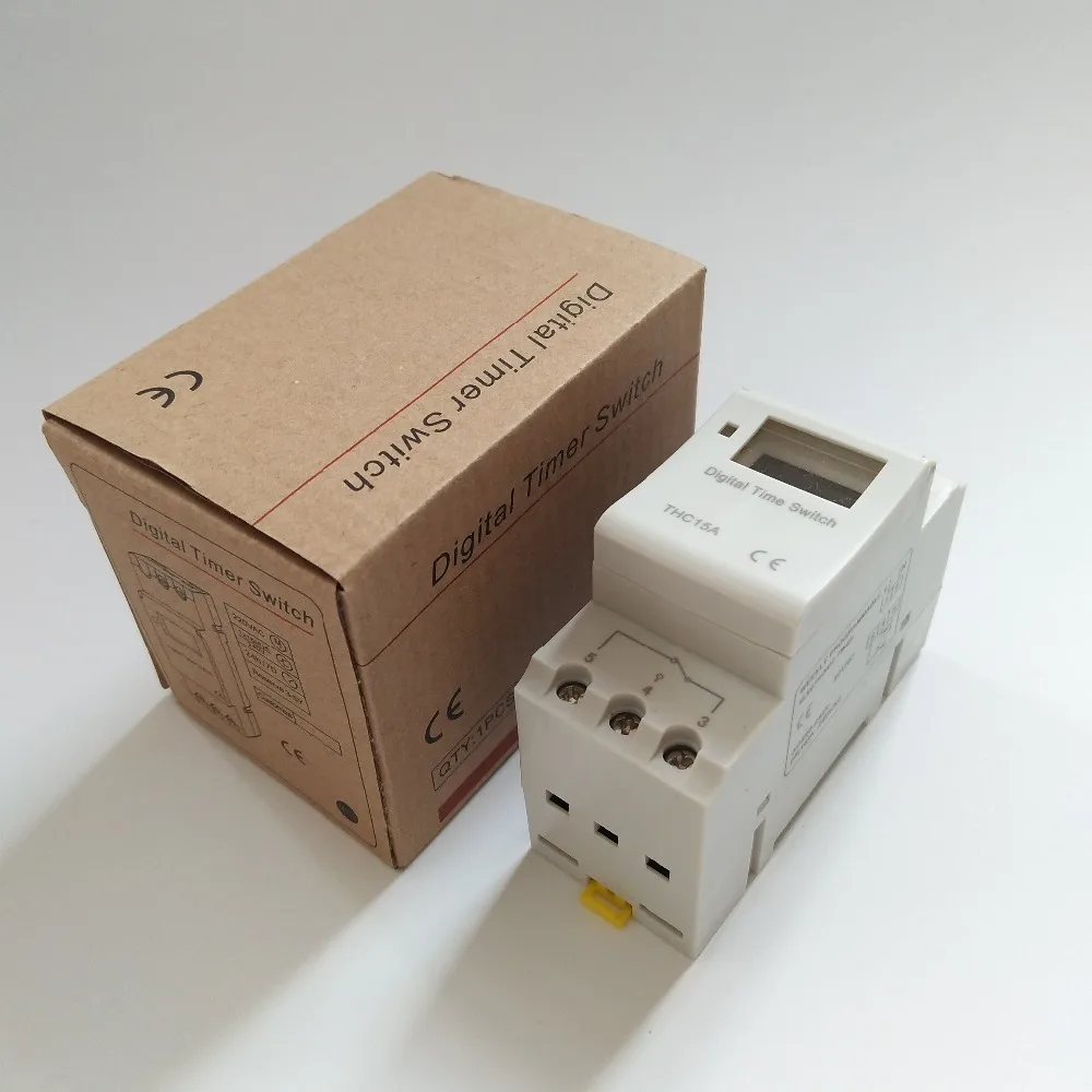 1 шт. программируемое реле времени на Din рейку 25 А 16 220 В переменного тока|relay switch|relay