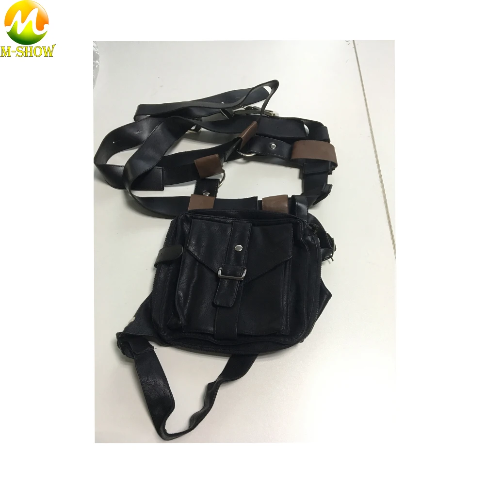 PU Battlegrounds Game Cosplay Props Belt Waistpack For Halloween Cosplay