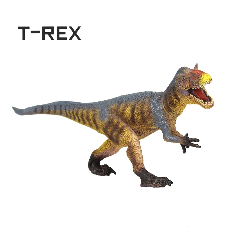 T REX Горячая Коллекция Юрского периода игрушки Yutyrannus huali пластиковые игрушечные