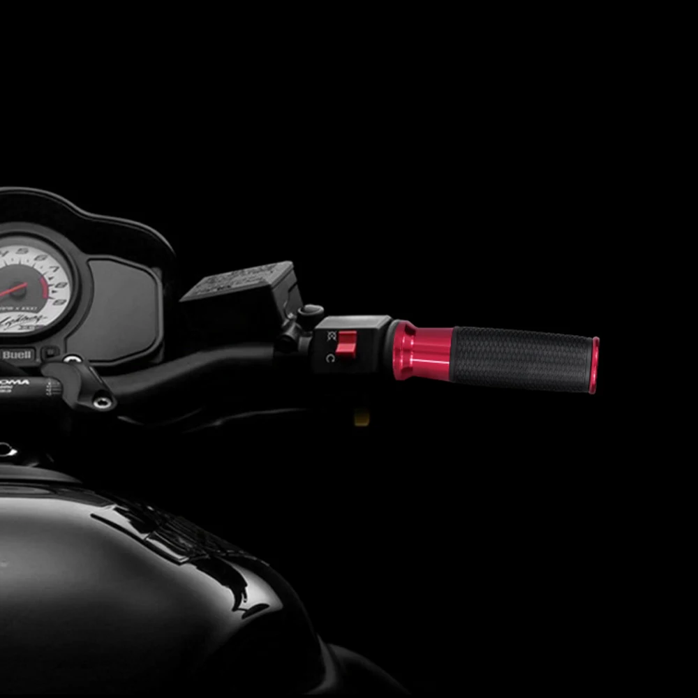 Pro конический руль мотоцикла алюминиевый сплав противоскользящая ручка Универсальный мотоцикл 7/8 "22 мм ручки CNC ремесло производственная