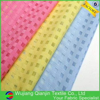 

2017 Time-limited Woven 17 Colors Fashionable Polyester Silk Organza Fabric