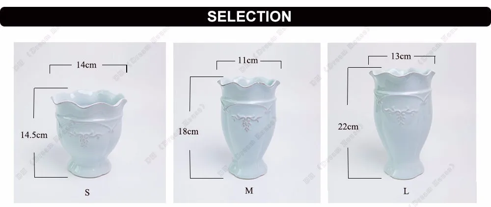 Медитерранская тема керамическая Цветочная ваза декоративные вазы декоративные для дома ваза ремесло свадебное украшение фарфоровый цветочный горшок