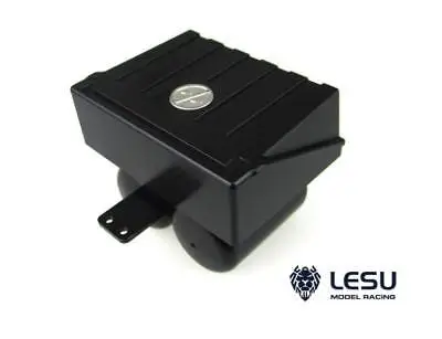 LESU металлическая Батарейная коробка Воздушный бак Deco 1/14 Tmy MAN RC Тягач Модель TH02352