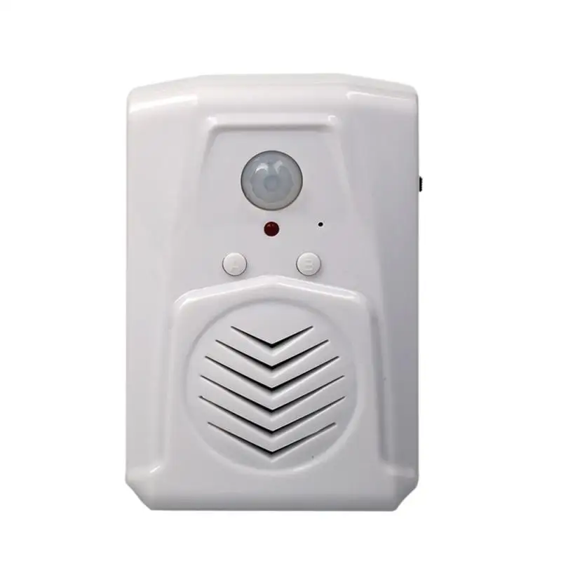 MP3 Infrared Audio Doorbell Wireless PIR Motion Sensor activated Micro