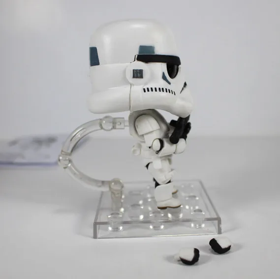 Симпатичные Nendoroid Star Wars Force Awakens Trooper#501 Дарт Вейдер#502 ПВХ фигурка Коллекционная модель игрушки " 10 см KT1853