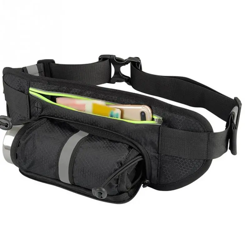 1PC Running Bag Sports Water Bottle Holder Outdoor Waist Bag Nylon