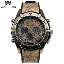 Nouveau Hommes Montres Vieux Style Vintage Montre Bracelet de Montre De Quartz De Mode Montre Occasionnel relogios masculino montre homme WS1006