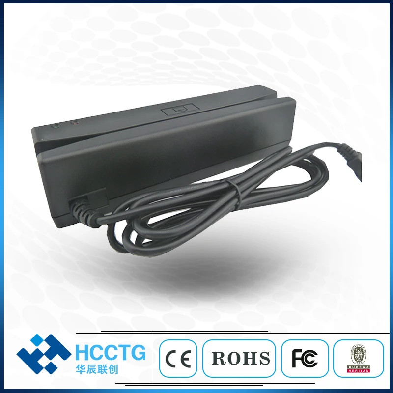 Portable RS232 Function Of Slot 1D Price Swipe Card Barcode Reader HCC-710